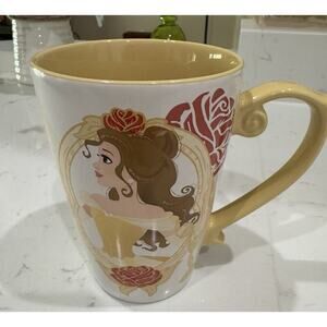 Disney Store Belle Mug MAKE YOUR OWN FAIRYYTALE Beauty and The Beast 2016